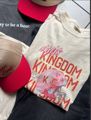 Chiefs Kingdom Watercolor Tee