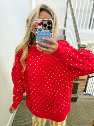 Kansas City Reversible Mock Neck Sweatshirt