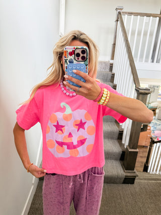 Polka Dot Jack - O - Lantern Tee