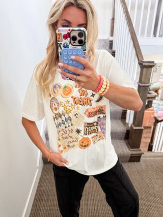Vintage Halloween Collage Tee