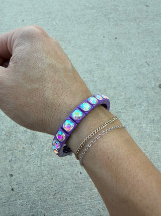Zoe Bracelet in Purple