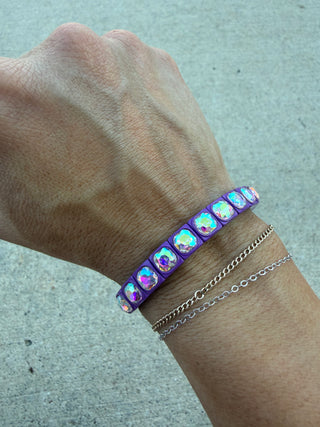 Zoe Bracelet in Purple