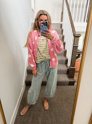 Meghan Polka Dot Cardigan