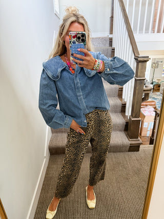 Madi Denim Top