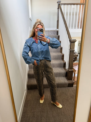 Madi Denim Top