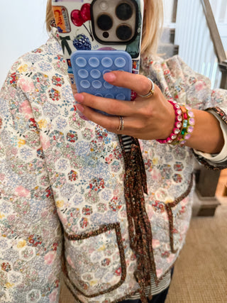 Jules Floral Quilted Jacket