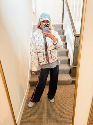 Jules Floral Quilted Jacket