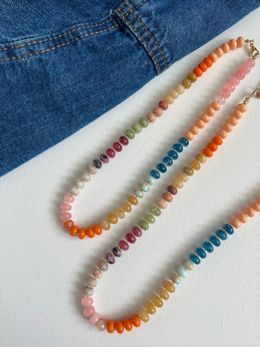 Happy Harvest Beaded Necklace
