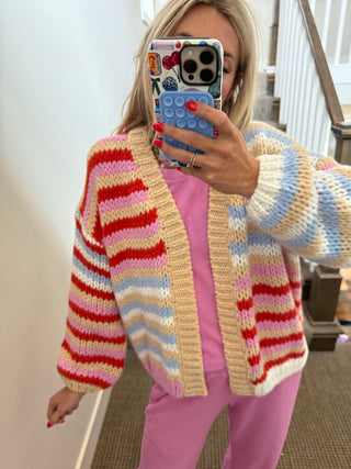 Melissa Multi Stripe Cardigan