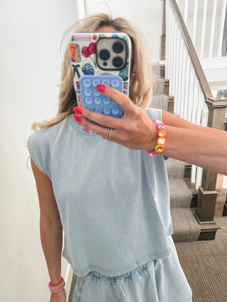 Lulu Tank in Denim