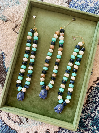 Deep Blue Sea Fish Necklace