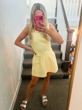 Massey Skort Set in Yellow