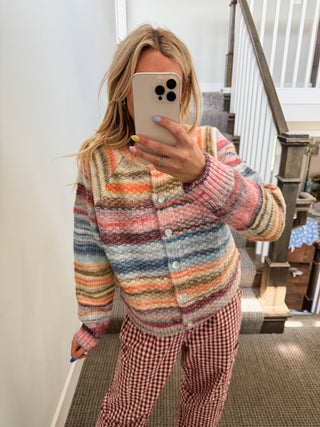 Charlee Multi Stripe Sweater