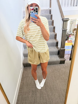 Fitz Stripe Tee