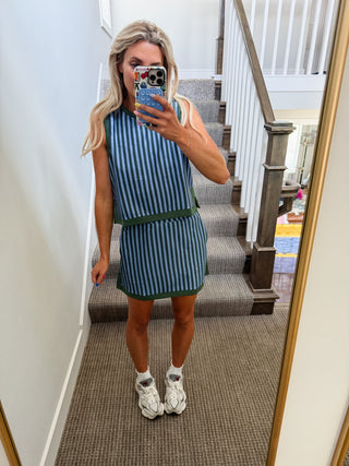 Margot Stripe Skort