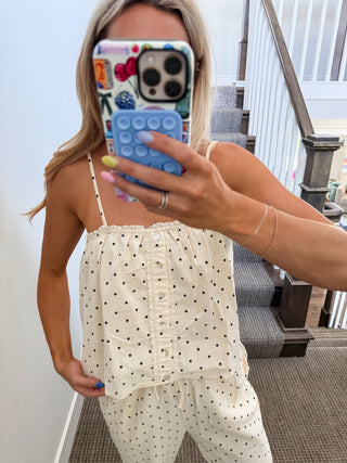 River Polka Dot Top