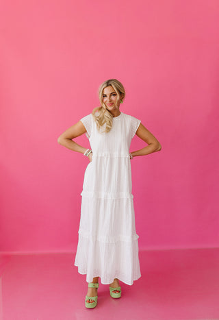 Dakota Ruffle Tiered Maxi Dress