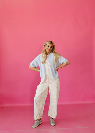 Lennie Cape Cardigan in Sky