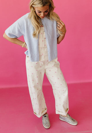 Lennie Cape Cardigan in Sky