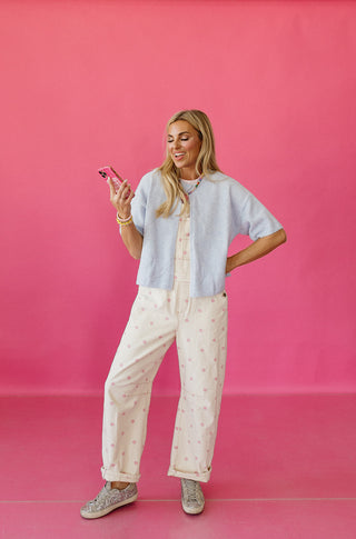 Lennie Cape Cardigan in Sky