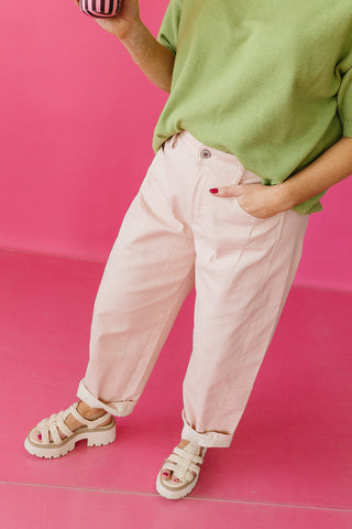 London Stripe Cotton Pants