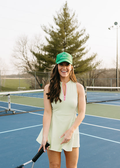 CC Athletic Dress in Lime