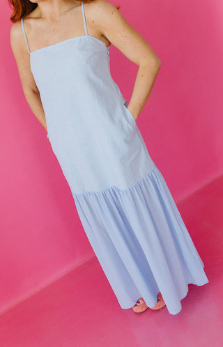 Blaze Maxi Dress in Light Blue