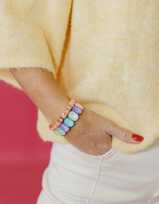 Rayna Short Sleeve Cardigan in Butter