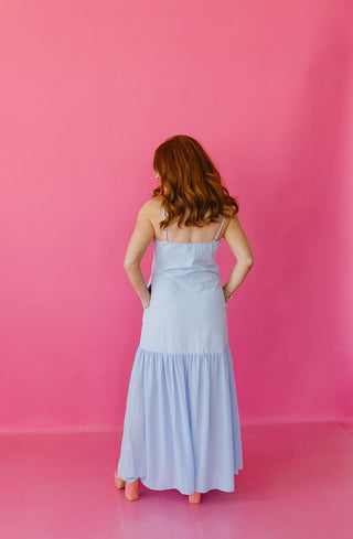 Blaze Maxi Dress in Light Blue