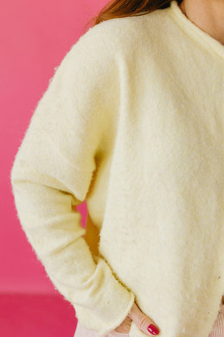 Piper Cardigan in Butter Yellow RESTOCK