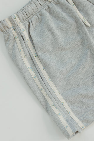Hannah Floral Stripe Lounge Shorts