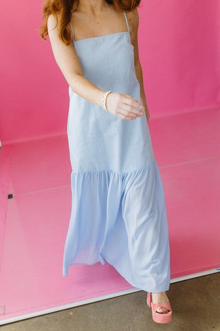 Blaze Maxi Dress in Light Blue