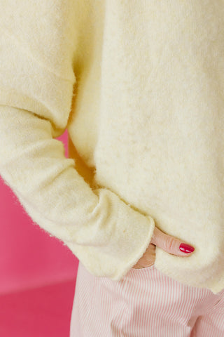 Piper Cardigan in Butter Yellow RESTOCK