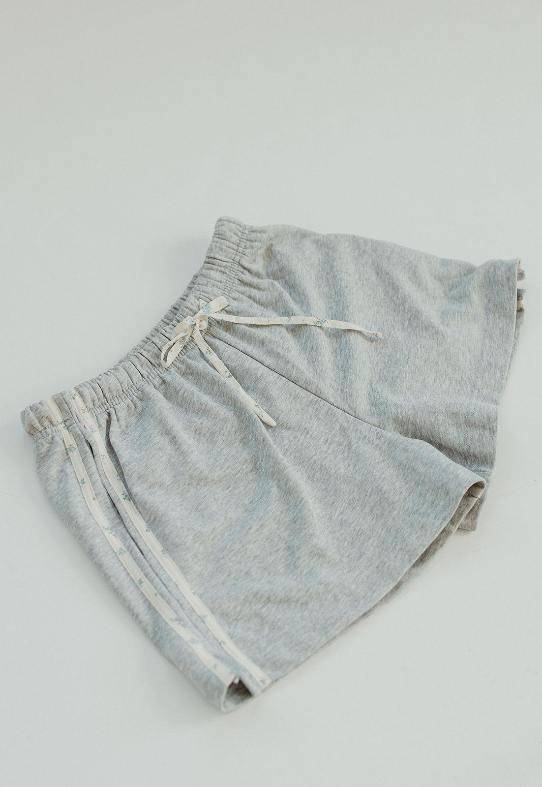 Hannah Floral Stripe Lounge Shorts