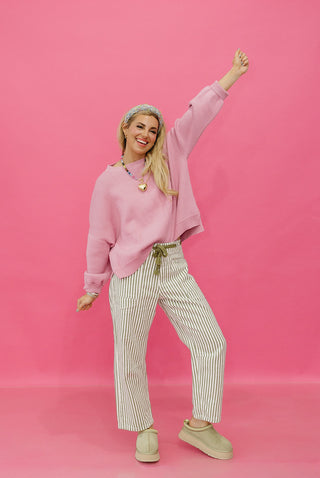 Wrenlee Sweater in Mauve