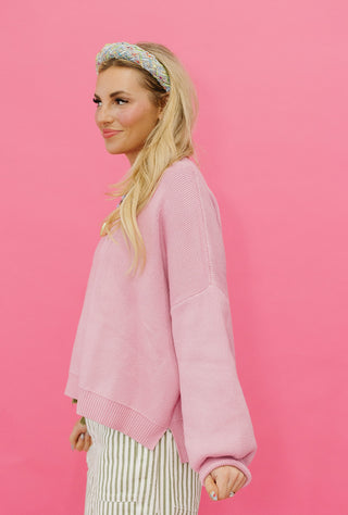 Wrenlee Sweater in Mauve