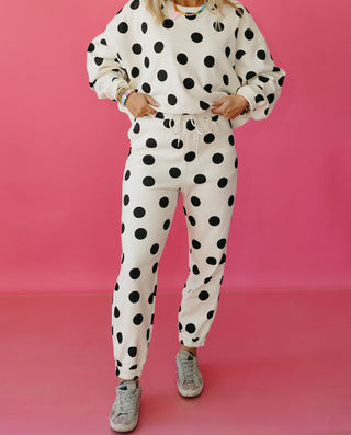 Elsie Polka Dot Jogger Pants