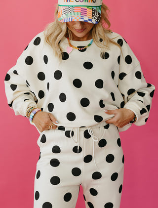 Elsie Polka Dot Jogger Pants