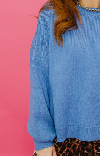 Wrenlee Sweater in Blue