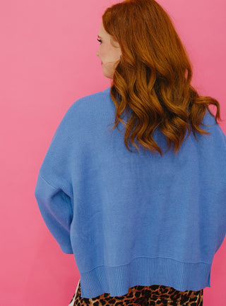 Wrenlee Sweater in Blue