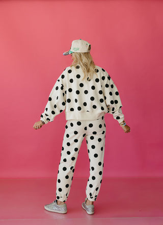 Elsie Polka Dot Sweatshirt