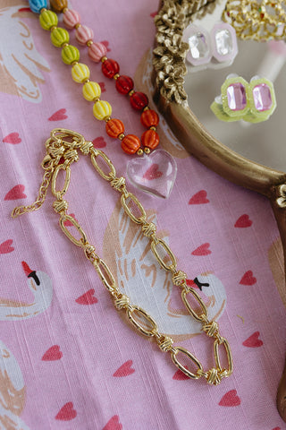 Luxe Link Rope Necklace - RESTOCK