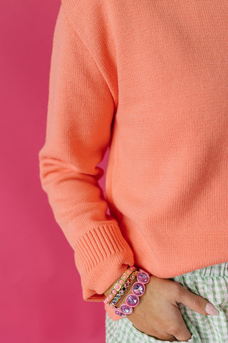Maya Cardigan In Coral
