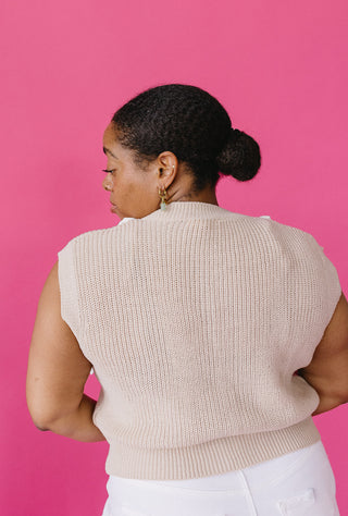 Casey Floral Sweater Vest