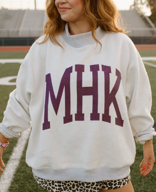 Reversible Mock Neck Sweatshirt - WILDCATS / MHK *PREORDER*
