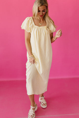 Tanner Puff Sleeve Maxi Dress