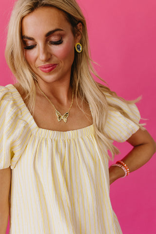 Tanner Puff Sleeve Maxi Dress