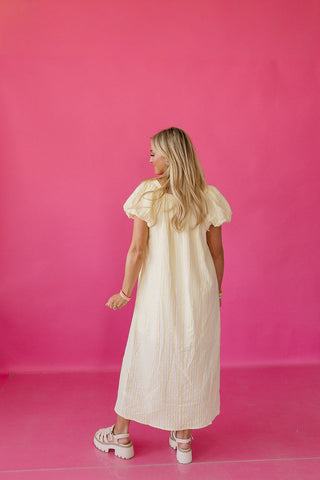 Tanner Puff Sleeve Maxi Dress