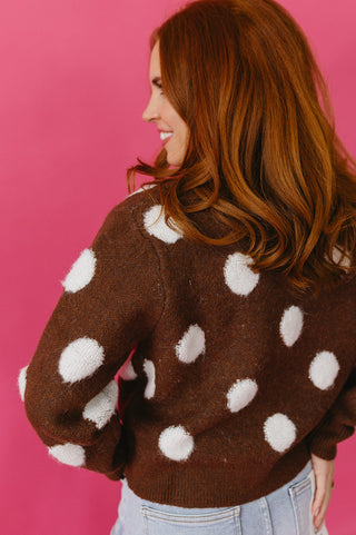 Reagan Polka Dot Cardigan
