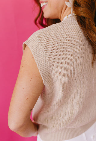 Casey Floral Sweater Vest